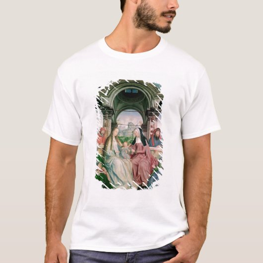 St.の神聖な血族関係、か祭壇の背後の飾り Tシャツ (正面)