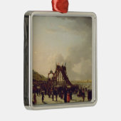 St.のNevaのジェットコースター メタルオーナメント (右)