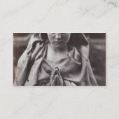 St.アグネス(卵白のプリント) 名刺 (裏面)