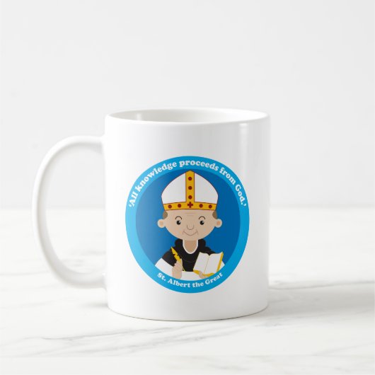 St.アルバート素晴らしいの コーヒーマグカップ (左)