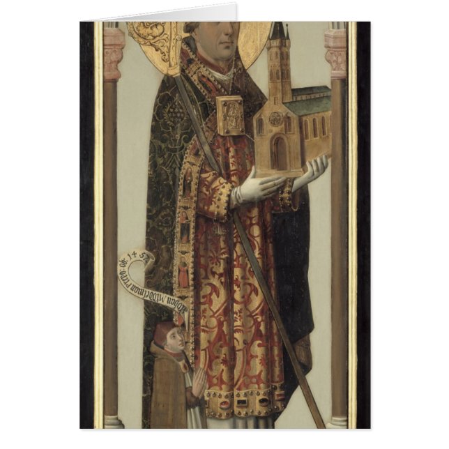 St.アンスガル1457年を描写する奉納のパネル (正面)