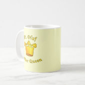 St.オラフのバター女王プロダクト コーヒーマグカップ (正面左)