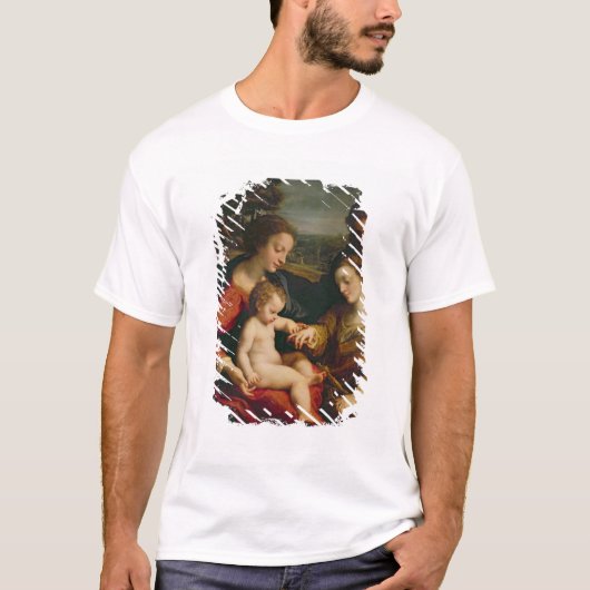 St.キャサリンの神秘的な結婚の Tシャツ (正面)