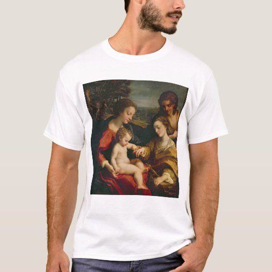 St.キャサリンの神秘的な結婚の Tシャツ (正面)