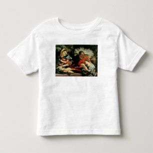 St.キャサリンを持つ神聖な家族の トドラーTシャツ