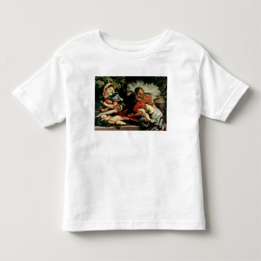 St.キャサリンを持つ神聖な家族の トドラーTシャツ (正面)
