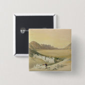 St.キャサリン、シナイ山の女子修道院 缶バッジ (正面&裏面)