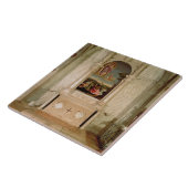 St.クリスティーナの祭壇の背後の飾り タイル (側面)