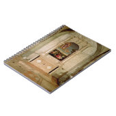 St.クリスティーナの祭壇の背後の飾り ノートブック (左側)