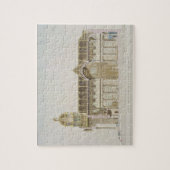 St.ジェイクス、Brusseの教会の横断面 ジグソーパズル (縦)