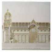 St.ジェイクス、Brusseの教会の横断面 タイル (正面)