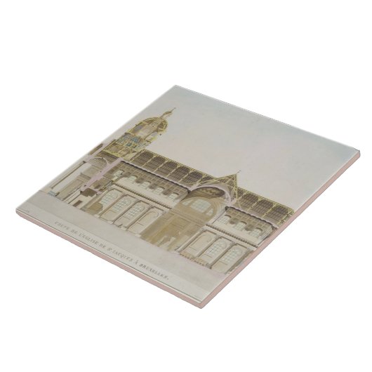 St.ジェイクス、Brusseの教会の横断面 タイル (側面)