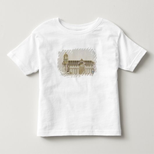 St.ジェイクス、Brusseの教会の横断面 トドラーTシャツ (正面)