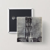 St.ジェイクスde la Boucherieの教会 缶バッジ (正面&裏面)