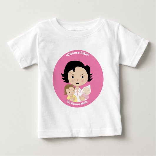 St.ジャンナMolla ベビーTシャツ (正面)