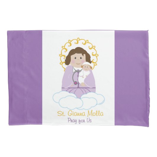 St.ジャンナMolla 枕カバー (正面)