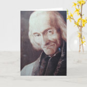 St.ジーンMarie Vianney カード (黄色い花)