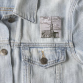 St.スティーブンのカテドラルの眺め 缶バッジ (インサイチュ)