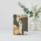 St.テレーズの神聖なカードによる司祭のための祈りの言葉 名刺 (スタンド正面)