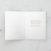 St.テレーズ小さい花記念日 カード (内部)