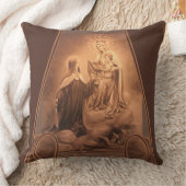 St.テレーズ聖母マリアイエス・キリストのバラ クッション (ブランケット)