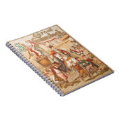 St.ニックのオランダのSinterklaasのヴィンテージの大きい本 ノートブック (右側)