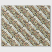 St.ニック日のオランダのSinterklaasの到着のヴィンテージ ラッピングペーパー (フラット)