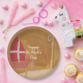 St.ニック日のSinterklaasのおもしろいな水彩画の留め釘 ペーパープレート (パーティー)