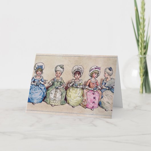 「St.バレンタインデー」ののイラストレーション、1914年 シーズンカード (正面)