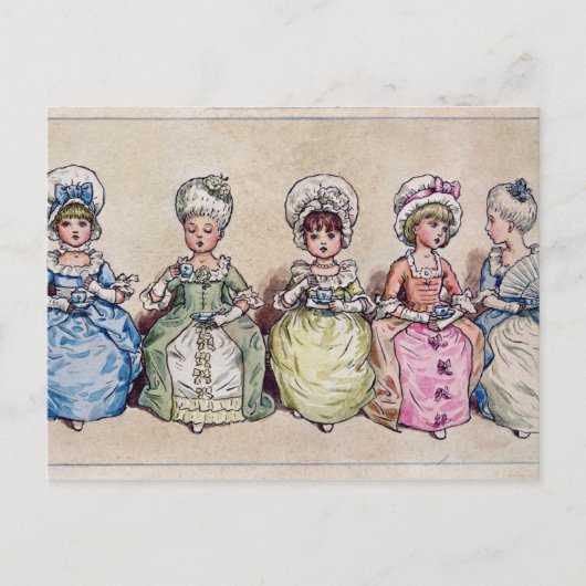 「St.バレンタインデー」ののイラストレーション、1914年 シーズンポストカード (正面)