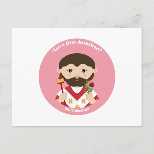 St.バレンタイン シーズンポストカード (正面)