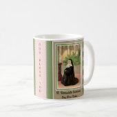 St.バーナデットルルドの神はコーヒー・マグ賛美します コーヒーマグカップ (正面右)