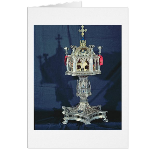 St.バーバラ、第14第15世紀(silveのReliquary (正面)