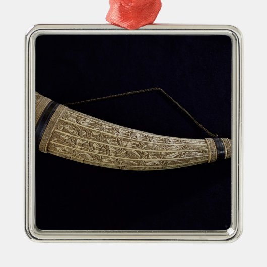 St.ヒューバートのOliphant メタルオーナメント (正面)