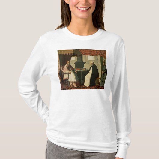 St.ブルーノおよび法皇Urban II 1630-35年 Tシャツ (正面)