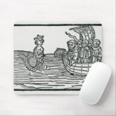 St.ブレンダンおよびサイレン マウスパッド (マウス)