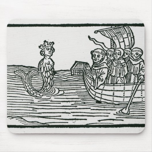 St.ブレンダンおよびサイレン マウスパッド (正面)