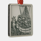 St.ブレンダンおよびサイレン メタルオーナメント (右)