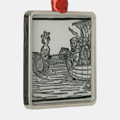 St.ブレンダンおよびサイレン メタルオーナメント (右)