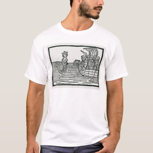 St.ブレンダンおよびサイレン Tシャツ (正面)