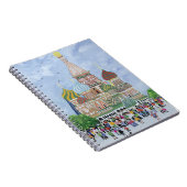 St.ベズルのカテドラルの赤の広場1995年 ノートブック (右側)