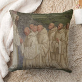 St.ベネディクトの生命からのベネディクト会の修道士、( クッション (ブランケット)