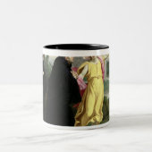 St.ベネディクトの生命からの場面 ツートーンマグカップ (中央)