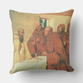 St.ベネディクト(fの生命からの聖餐を、取ります クッション (裏面)