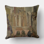 St.ベネディクト(frescの生命からの合唱場面、 クッション (裏面)