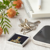 St.ベルタンの十字の基盤 キーホルダー (側面)