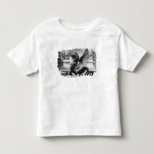 St.マイケルの噴水からのChimaera、パリ トドラーTシャツ