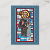 St.マクシミリアンKolbe Immaculataの祈りの言葉の神聖なカード 名刺 (正面)