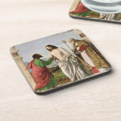 St.マグナスを持つトマスを疑うこと、c.1504-05 コースター (左側)