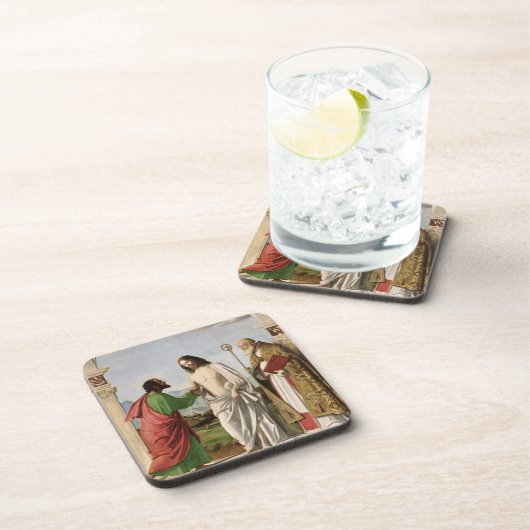 St.マグナスを持つトマスを疑うこと、c.1504-05 コースター (右側)